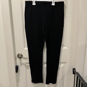 CLEO Ponte Pants Leggings Stretch BLACK L